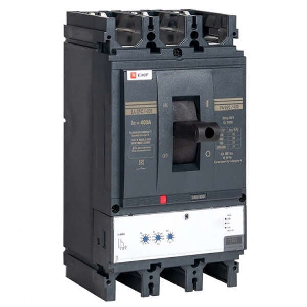 Выключатель автоматический EKF ВА-99C (Compact NS) 400/400А 3P 45кА