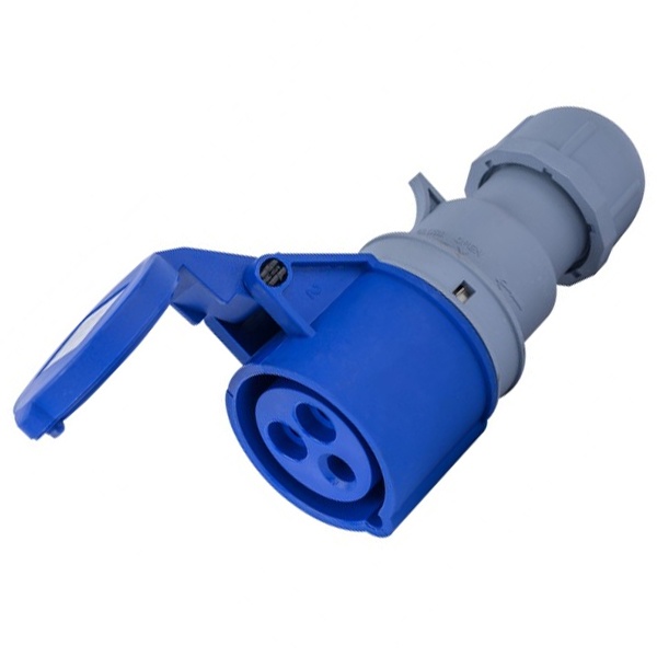 Розетка переносная DEKraft 223 2Р+РЕ 32А 220В IP44 РП-103