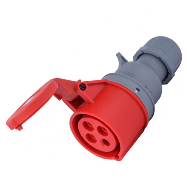 Розетка переносная DEKraft 224 3Р+РЕ 32А 380В IP44 РП-103