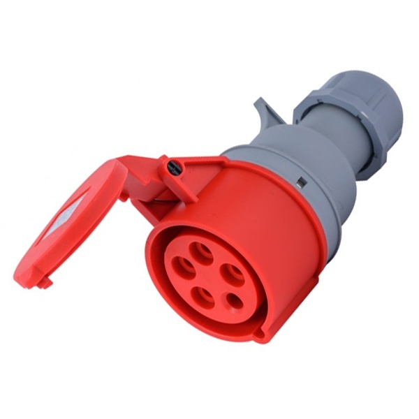 Розетка переносная DEKraft 225 3Р+РЕ+N 32А 380В IP44 РП-103