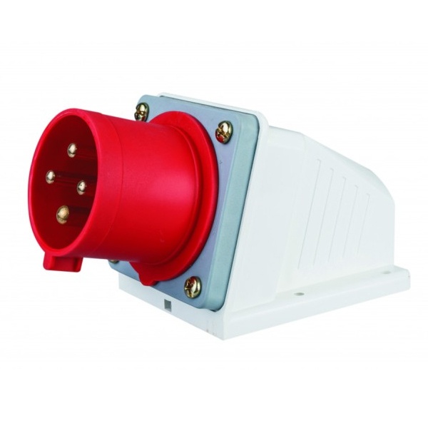 Вилка стационарная DEKraft 524 3Р+РЕ 32А 380В IP44 ВС-103