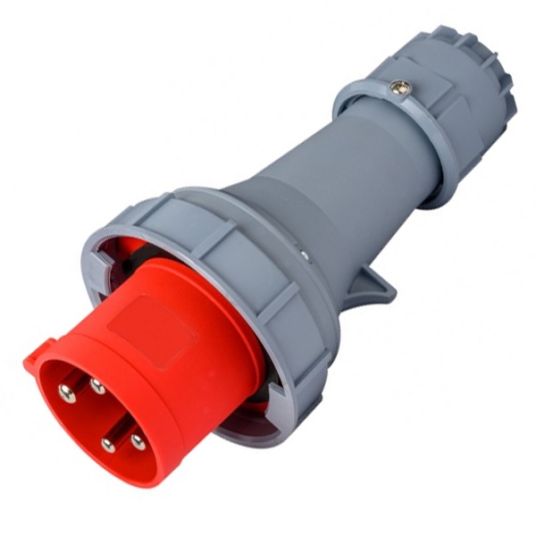 Вилка переносная DEKraft 044W 3Р+РЕ 125А 380В IP67 ВП-103