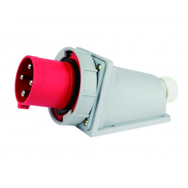 Вилка стационарная DEKraft 624W 3Р+РЕ 32А 380В IP67 ВС-103