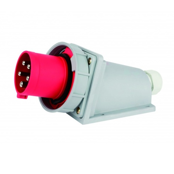 Вилка стационарная DEKraft 635W 3Р+РЕ+N 63А 380В IP67 ВС-103