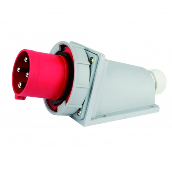 Вилка стационарная DEKraft 644W 3Р+РЕ 125А 380В IP67 ВС-103