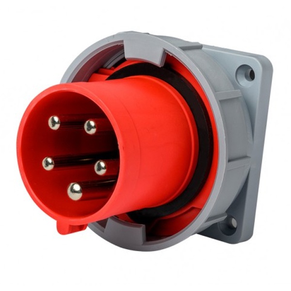 Вилка для скрытой проводки DEKraft 645W 3Р+РЕ+N 125А 380В IP67 ВЩ-103