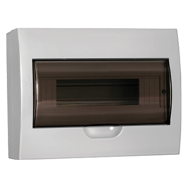 Щит накладной Generica (ИЭК) ЩРН-П-12 12м прозрачная дверь IP41 белый