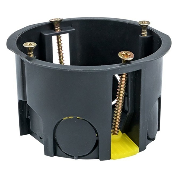 Коробка установочная PROxima EKF d 71х45 мм для полых стен с пластиковыми лапками IP30 КМП-020-011