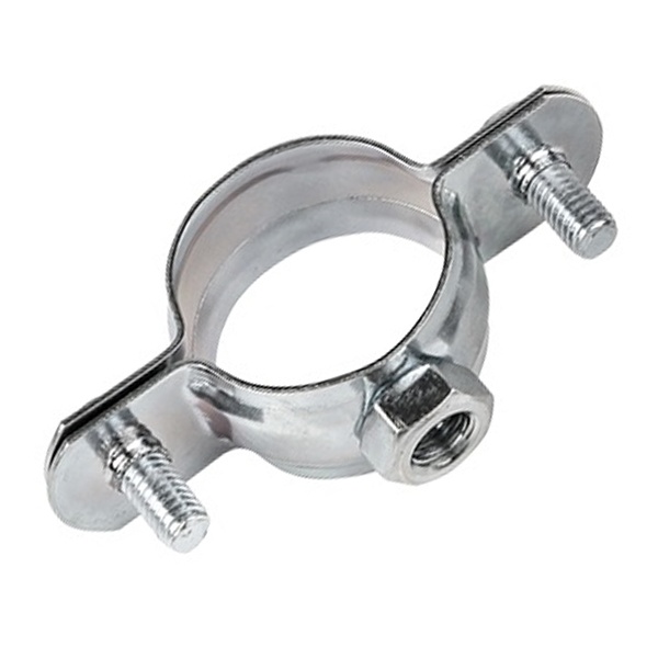 Хомут стальной для труб EKF 3/8 дюйма (21-25мм) без уплотнителя