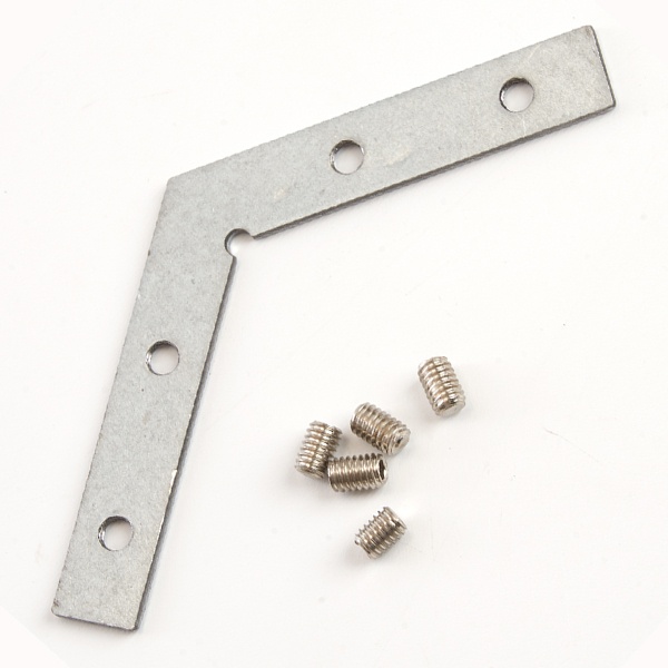 Соединитель угловой Feron LD152 135° для профилей CAB, 91x1.4x10mm