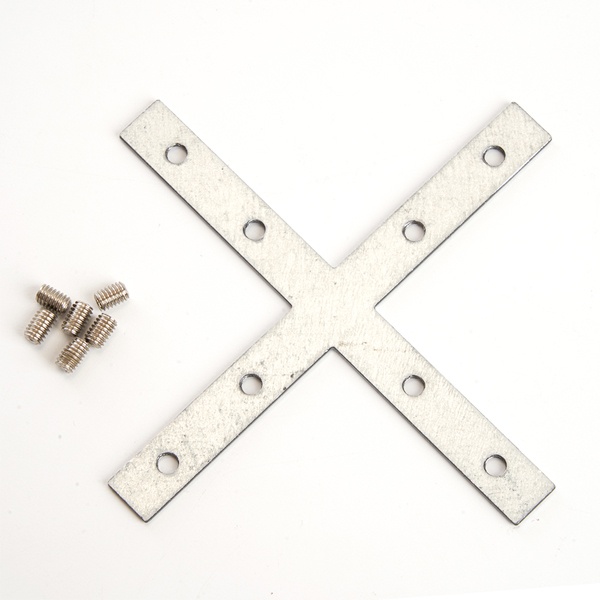 Соединитель X для профилей CAB Feron, LD155 100x1.4x10mm