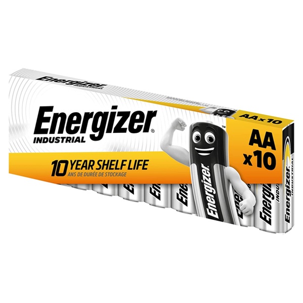 Батарейка Energizer AA Industrial LR6 (упаковка 10 шт)
