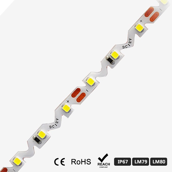 Светодиодная лента Змейка Kaisen KSF-S 2835 72 led/m 9,6W 6500K 12V 1060Lm IP65 5000x6mm