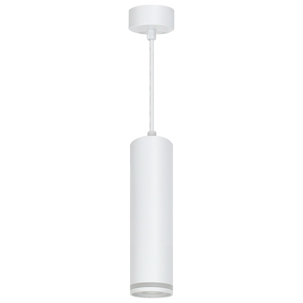 Светильник потолочный на подвесе Feron ML1708 MR16 max 35W 230V GU10 белый IP20 D55*H200