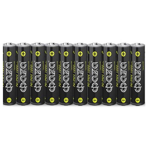 Аккумулятор Фаzа AAA/HR03 Ni-MH 1000мА.ч 1.2В S-10 (упаковка 10 шт)