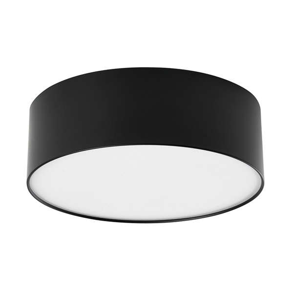 Светодиодный светильник Feron AL200 “Simple matte” 28W 4200K 230V 1960Lm черный IP20 D140x60mm