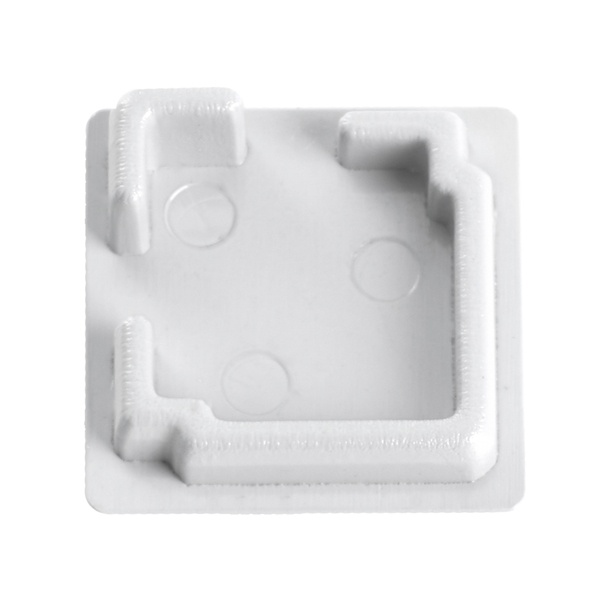 Заглушка Feron LD377 без отверстия для профиля CAB281 (комплект 4шт)