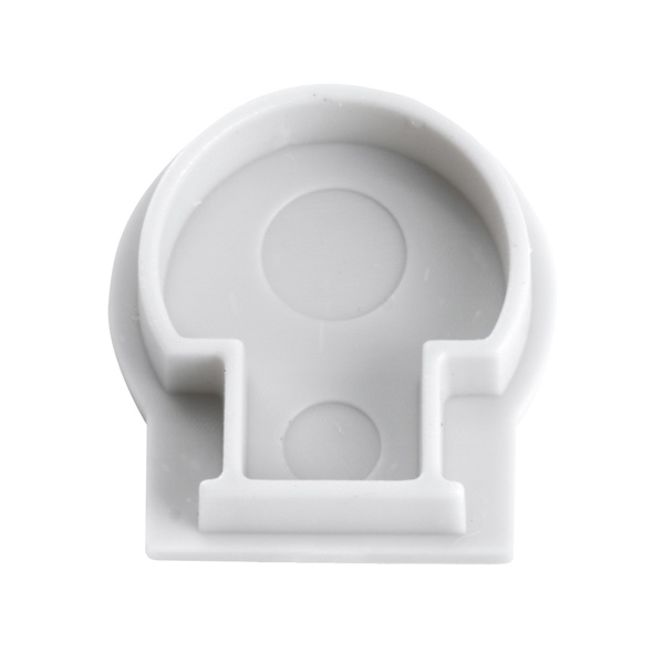 Заглушка Feron LD380 без отверстия для профиля CAB282 (комплект 4шт)