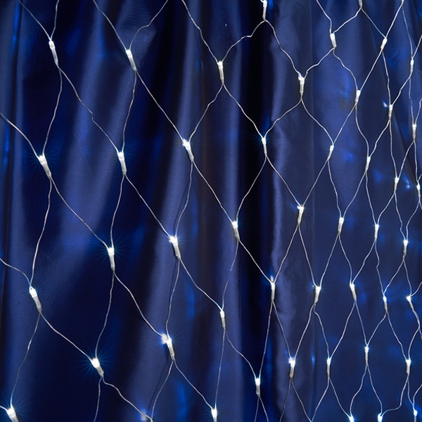 Гирлянда - сеть Feron CL31 3х2,7м + 3м 18W 230V 5000K IP20 с питанием от сети, прозрачный шнур