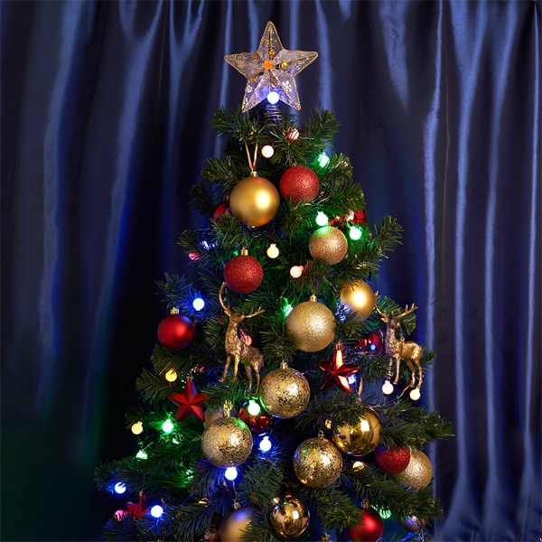 Светодиодная гирлянда CL32 200LED мультиколор 230V плавное изменение цвета 20м черный шнур 3м IP65