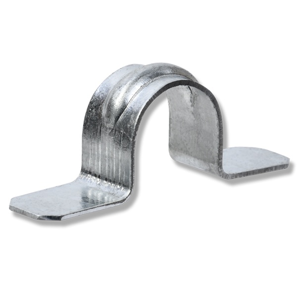 Скоба металлическая КрепПак двухлапковая СМД 19-20 монтажный пистолет без отверстий [упаковка 100шт]