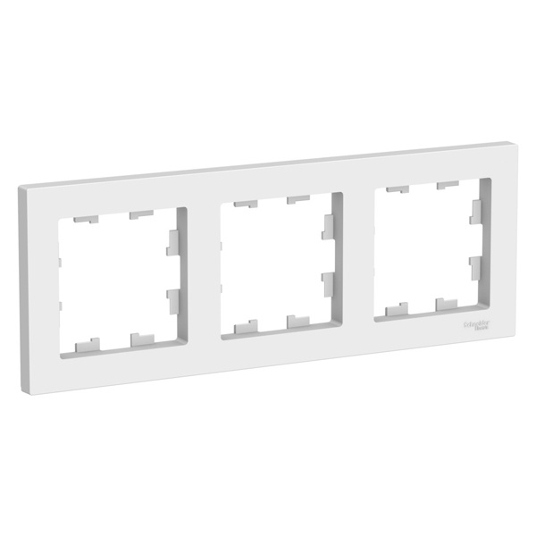 Рамка SE AtlasDesign 3 поста универсальная, лотос [уп 5 шт]