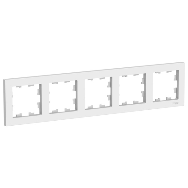 Рамка SE AtlasDesign 5 постов универсальная, лотос [уп 5 шт]