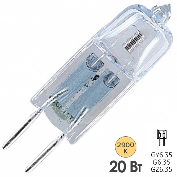 Лампа галогенная капсульная Osram 64425 S Halostar 20W 12V G4 2000h