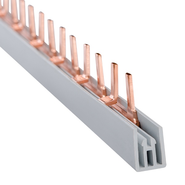 Шина соединительная КЭАЗ типа PIN (штырь) 2Р 63А 54 модуля длина 1000мм