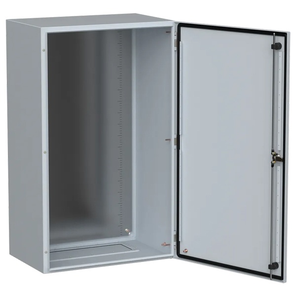 Щит металлический влагозащищенный ИЭК TITAN5 ЩМП 1000х600х300мм с монтажной платой УХЛ1 IP66 серый