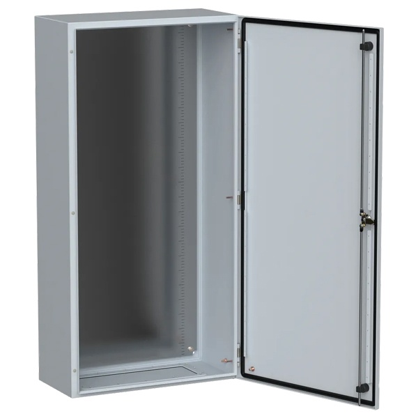 Щит металлический влагозащищенный ИЭК TITAN5 ЩМП 1200х600х300мм с монтажной платой УХЛ1 IP66 серый