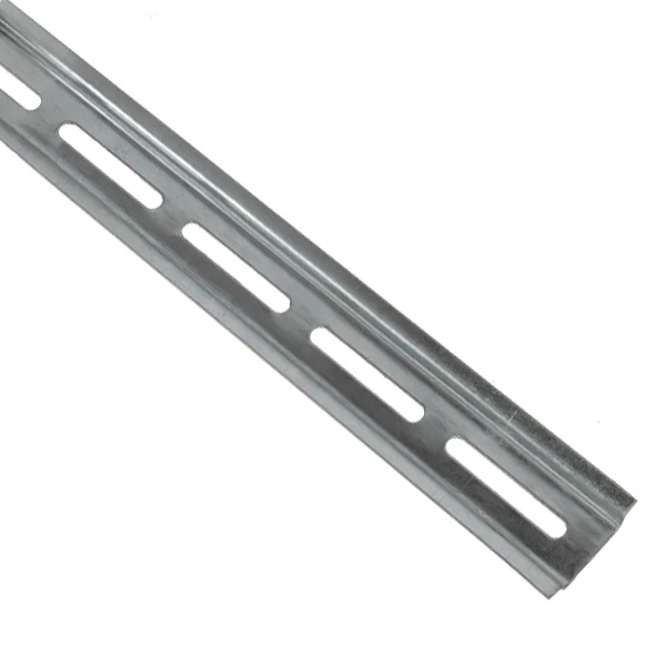 DIN-рейка ИЭК 7,5 см перфорированная оцинкованная 7,5x3,5 мм