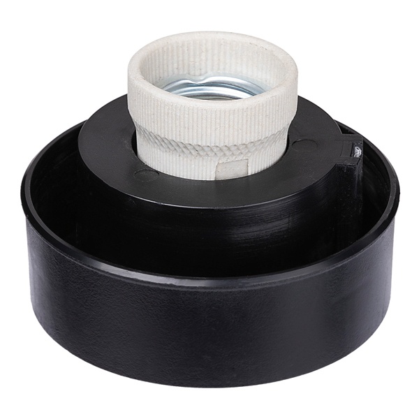 Корпус TDM НТУ плоский (резьба А85, поликарбонат, черный)