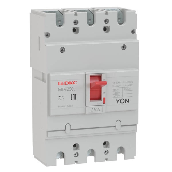 Выключатель автоматический DKC YON MDE250N 3п 160А 25кА