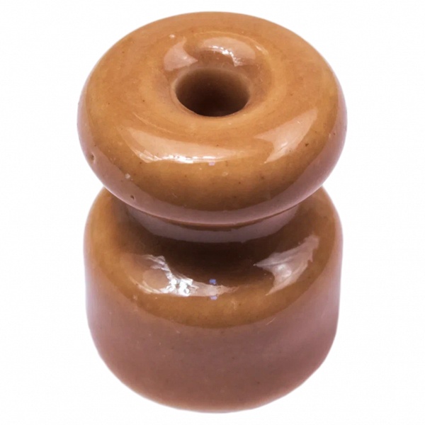 Изолятор Bironi Ришелье керамика бронза [упак. 50шт]