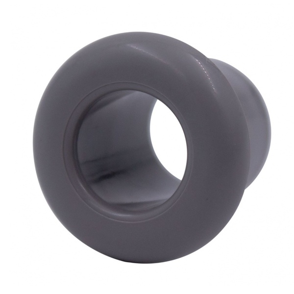 Втулка Bironi проходная через стену пластиковая титан [упак. 20шт]