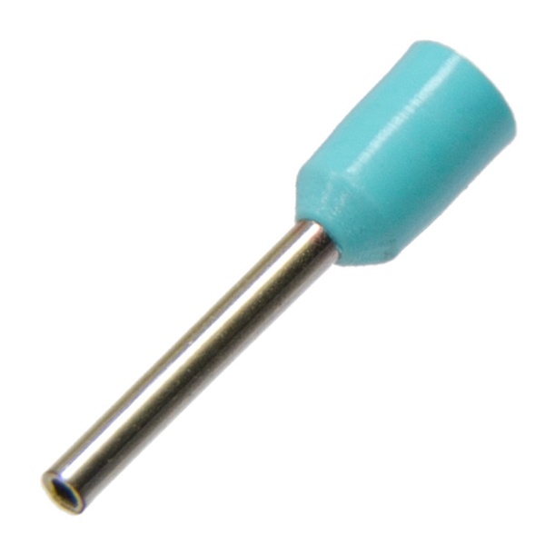 Наконечник КВТ НШВИ 0,34-8 штыревой втулочный изолированный 58863 [уп.100шт]