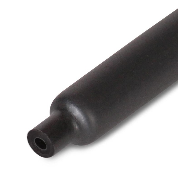 Трубка термоусадочная КВТ клеевая ТТК (3:1)-3/1 черная