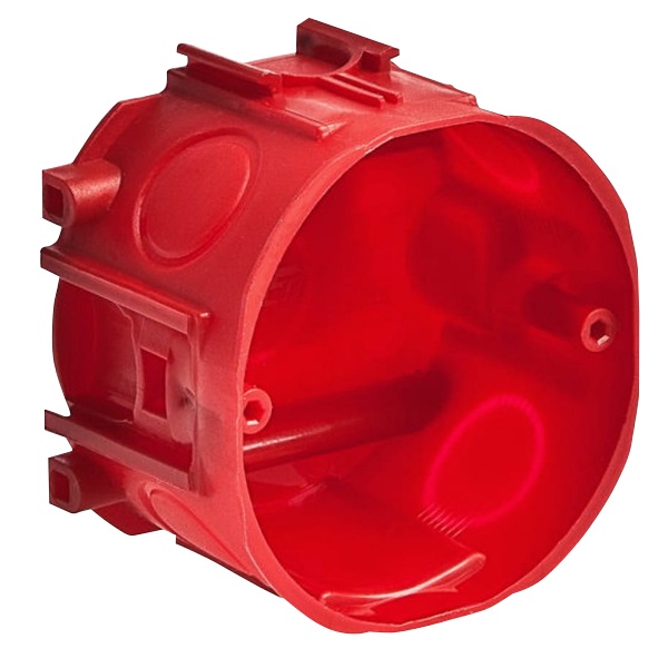 Установочная коробка Ruvinil d 71х47 мм для сплошных стен IP40 [уп. 150шт]