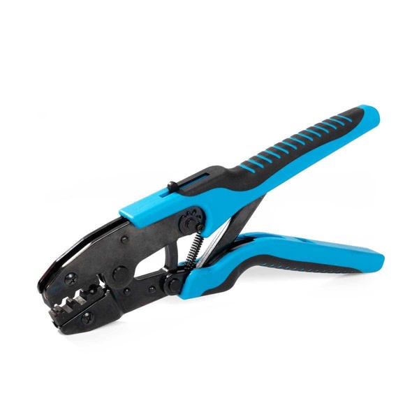 Пресс-клещи КВТ CTB-18 Профи Кримпер для обжима разъемов кабелей RG 6, RG 58, RG 59, RG 62