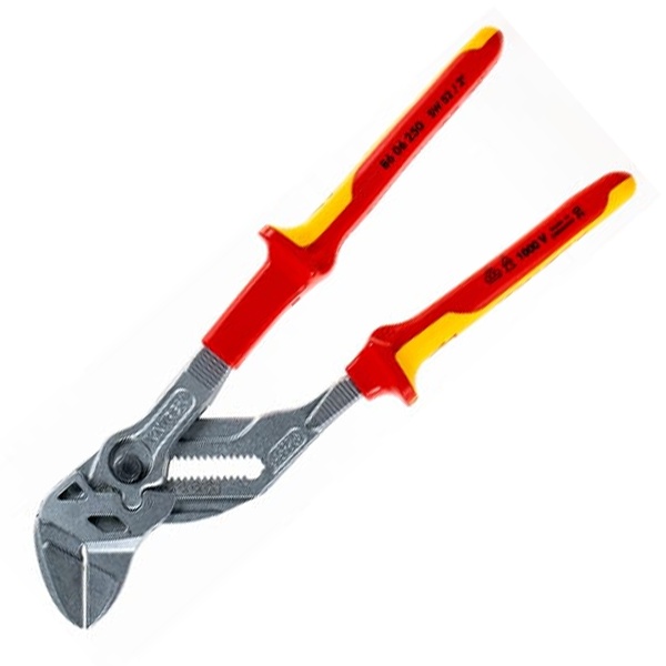 Клещи переставные-гаечный ключ Knipex хромированные 250 мм