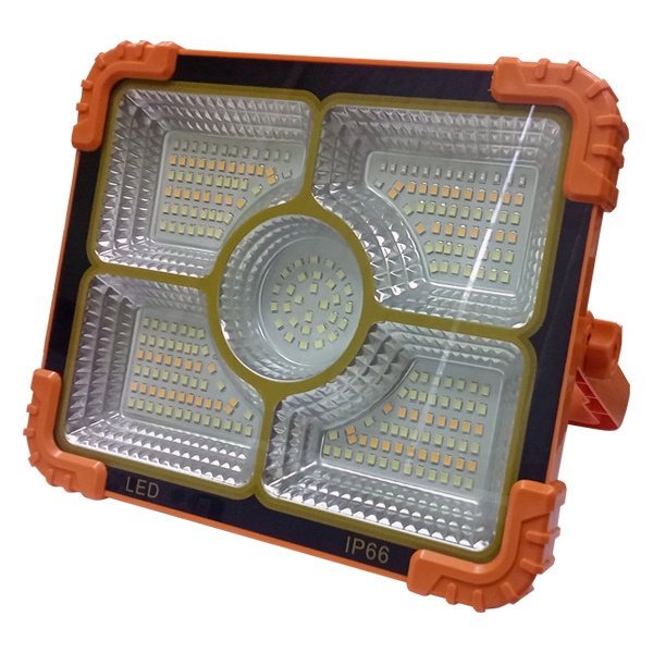 Прожектор светодиодный FL-LED Light-PAD Solar 60W 4200K 1700Lm на солнечной/аккумуляторной батарее