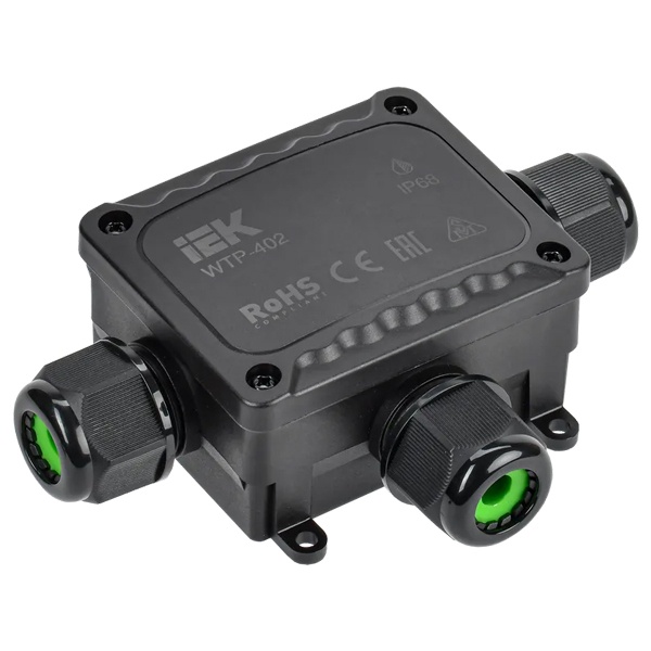 Коробка распределительная ИЭК WTP-402 3 ввода герметичная 137х95х43 мм IP68