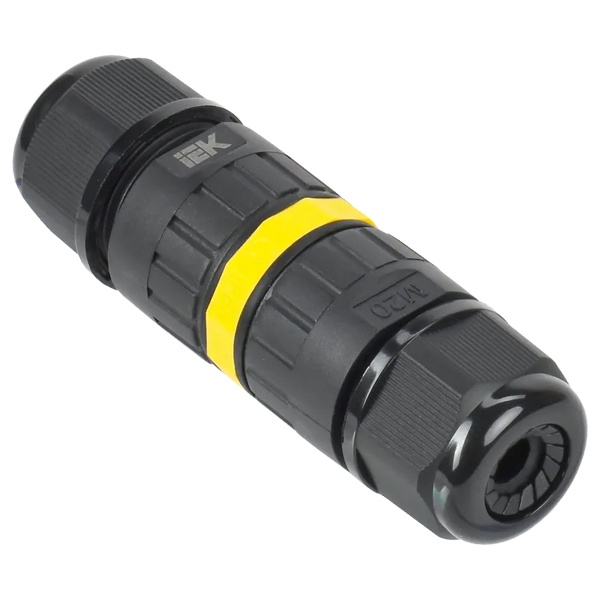 Коннектор кабельный ИЭК герметичный WTP-102 3 PIN IP68