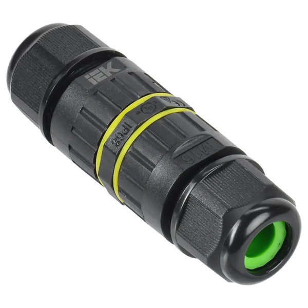 Коннектор кабельный ИЭК герметичный WTP-302 3 PIN IP68