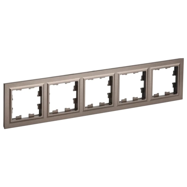 Рамка на 5 постов ИЭК BRITE бронза (РУ-5-БрТБ)