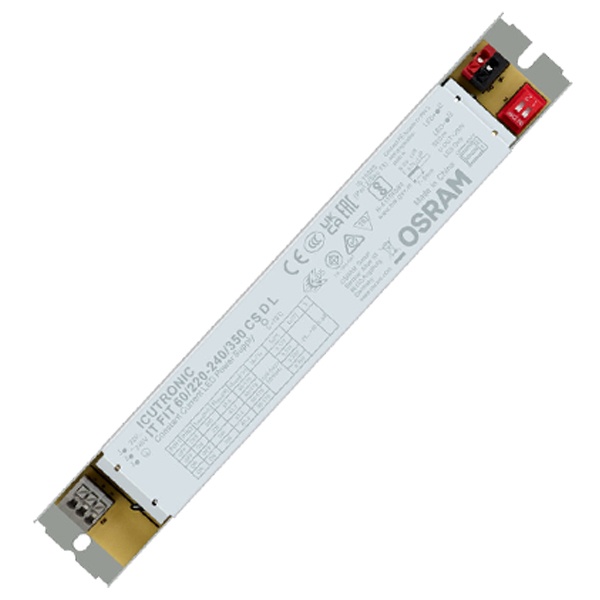 LED драйвер Osram IT FIT 60/220…240/350 CS D L 20-61W 90-175V 200/250/300/350мА DIP-переключатель