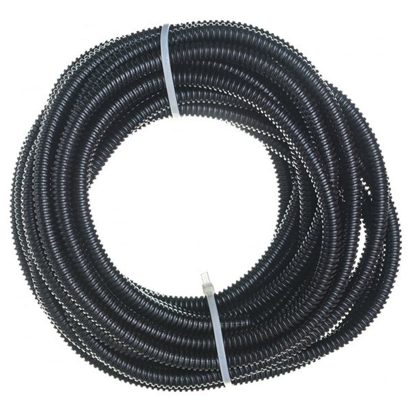 Гофра автомобильная Rexant разрезная ППнг 12,4 мм черная негорючая [бухта 50м]