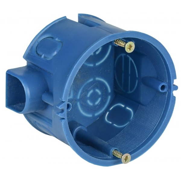 Коробка установочная Generica С3 d 68 глубина 45 мм для твердых стен (со стыковочным узлом)