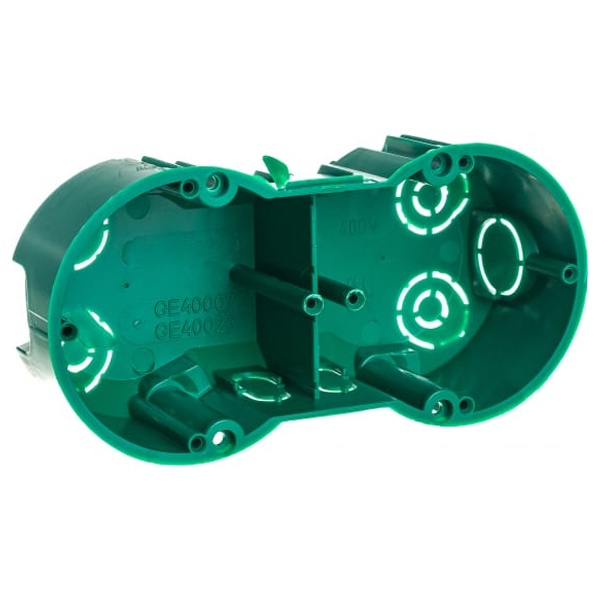 Коробка установочная ИЭК КМ40023 141х70x45 мм 2-местная для полых стен